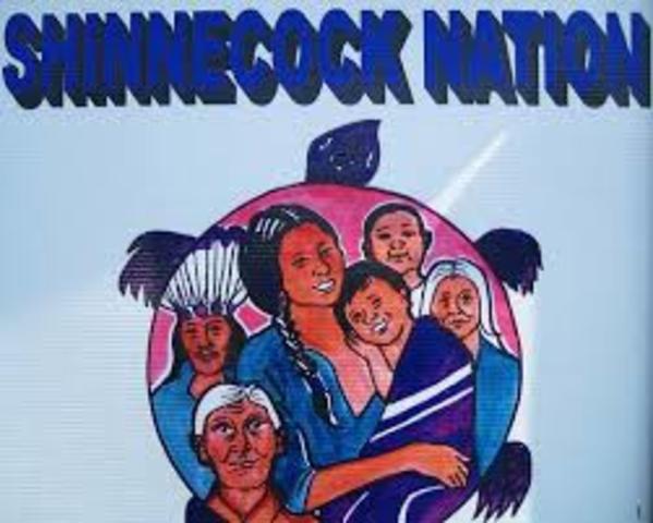 Shinnecock Tribe recognized as a trusteeship from 1792 to 2010