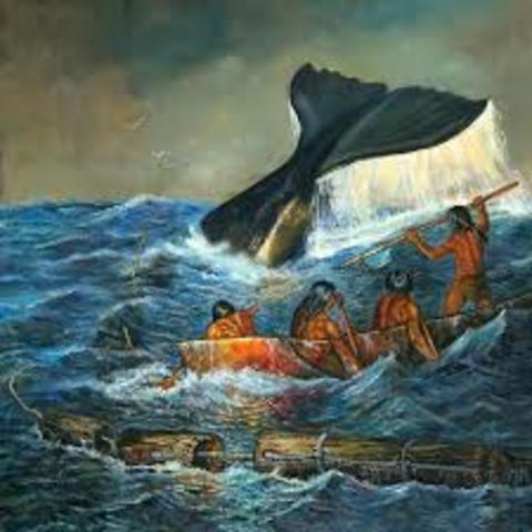 The Shinnecock at home as Fishermen and Sailors