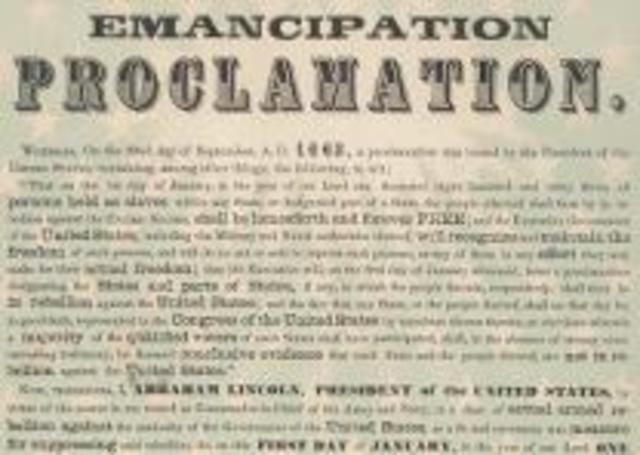 Emancipaion Proclamation