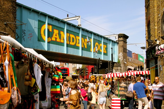 Second day of shoot at CAMDEN MARKET