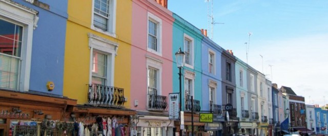 Collect equipment for filming + filming at PORTOBELLO MARKET