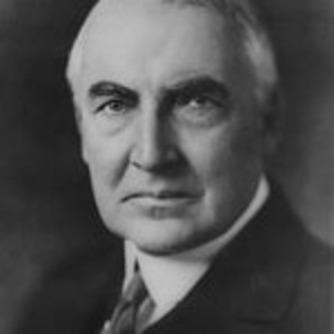 Warren G. Harding 29th U.S. President