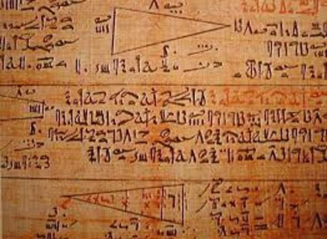 Antiguo Egipto, papiro de Rhind