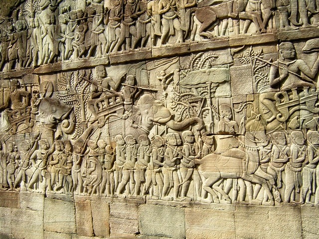 The Khmer Empire was defeated by the Thais