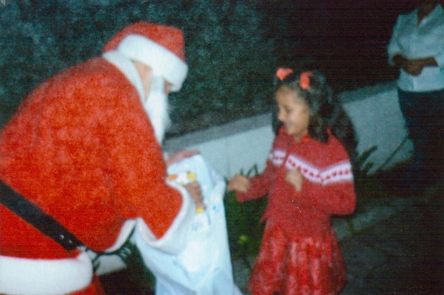 I met SAnta for the First Time