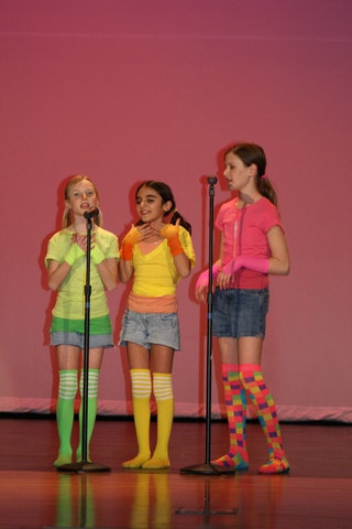 Cantar en el show de talentos