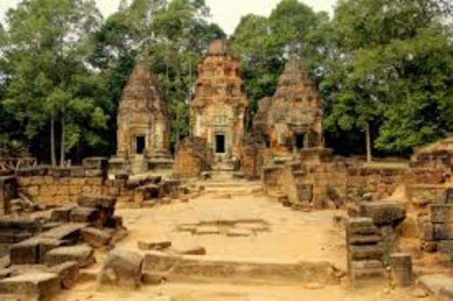 The construction of Preah Ko.