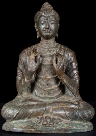 Buddhism  becomes important and is restored as the main religion of the Khmer Kings.