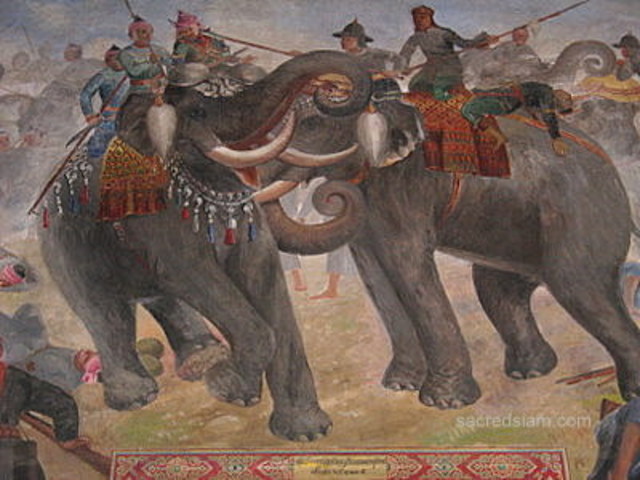 Siamese attack Khmer