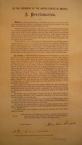 Emancipation Proclamation