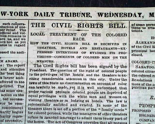 Civil Rights Act of 1875