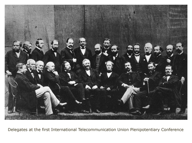 1º "International Telegraph Conference" (Paris, France)