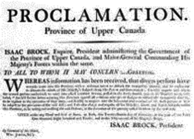 Hull’s Proclamation