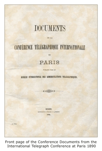 7ª "International Telegraph Conference" (Paris)