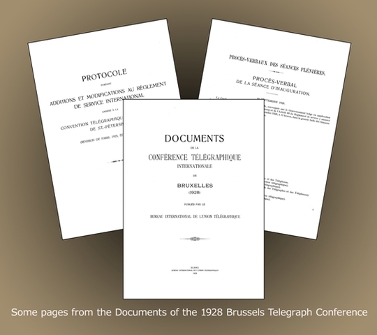 12ª "International Telegraph Conference" (Brussels, Belgium)