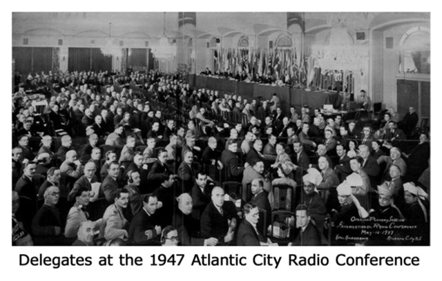 1ª "International Radio Conference" (Atlantic City, USA)