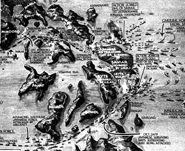 The Battle of Leyte Gulf and Kamikazes