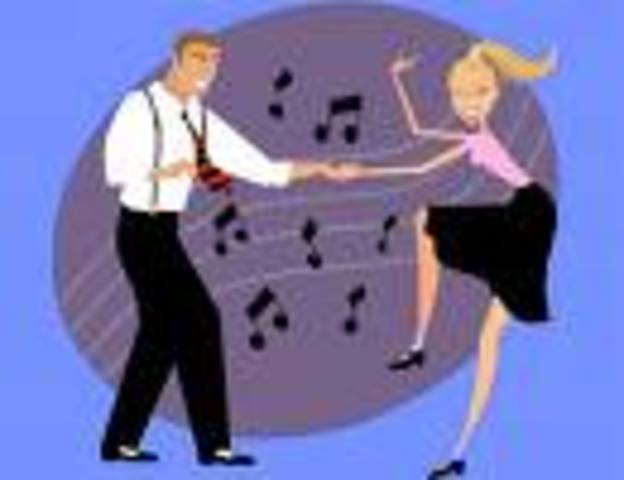 Swing dancing started during the Great Depression in 1929.