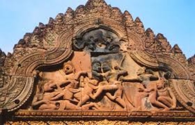 The victorious Jayavarman VII