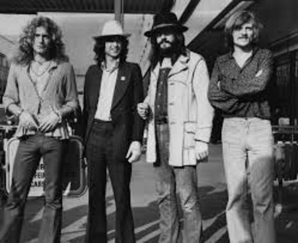 Led Zeppelin break up