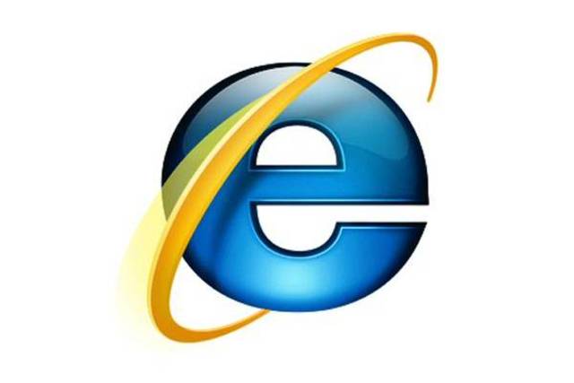 La entrada del Internet Explorer como navegador web.