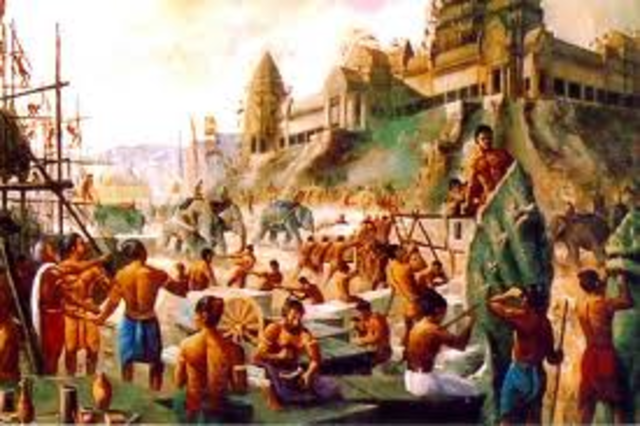 king Suryavarman II ordered Angkor Wat temple to be built