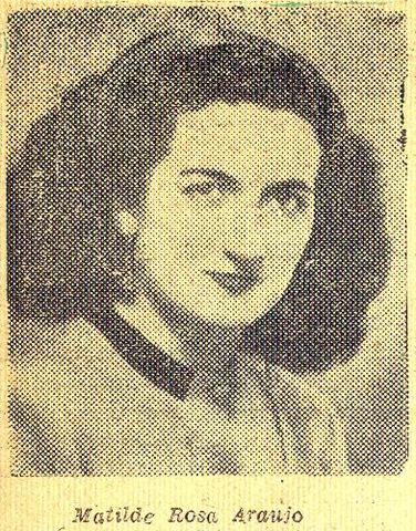 Nasce, em Lisboa, Matilde Rosa Araújo