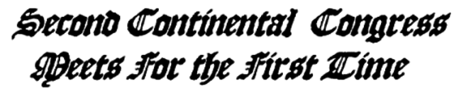 2nd Contential Congress