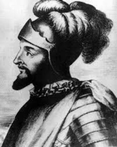Divisar el océano Pacífico desde su costa oriental, Vasco Núñez de Balboa