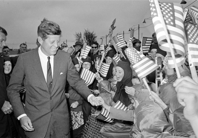 JOHN F. KENNEDY VISITS PITTSBURGH