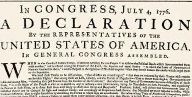 Declaration of Independence