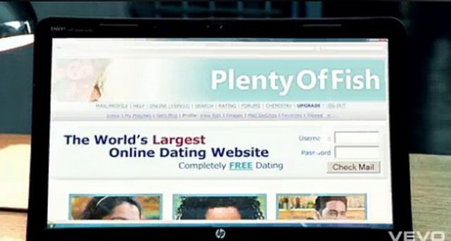 4:28 - Plenty of Fish dating website