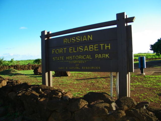 Russian fort was settled