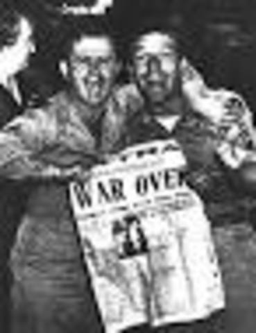 WWII Ends Japan Surrenders