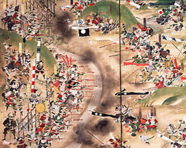 The battle of Nagashino
