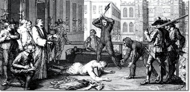 King Charles I's Execution
