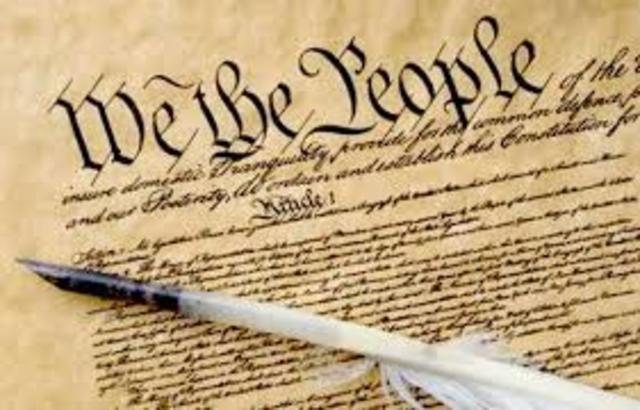 u.s. constitution is ratified