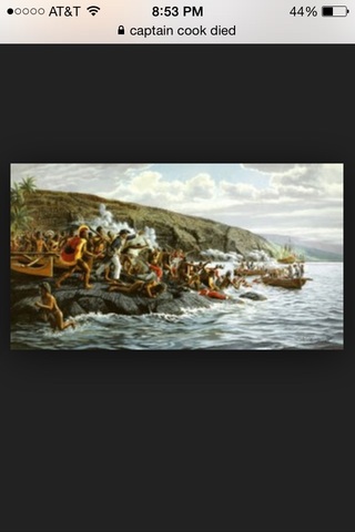 Captain Cook tried to take Hawaii