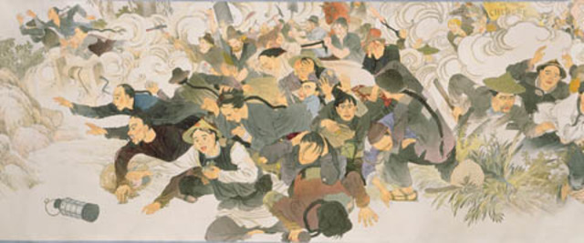 Attacking of Chinese gold miners