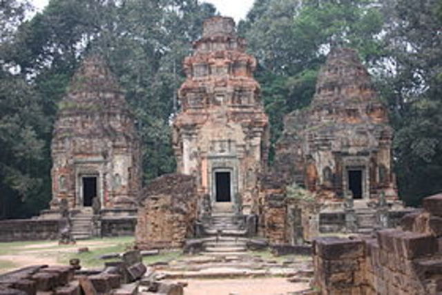 The Preah Ko construction