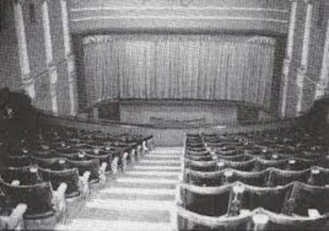 The first cinema was invented in the UK