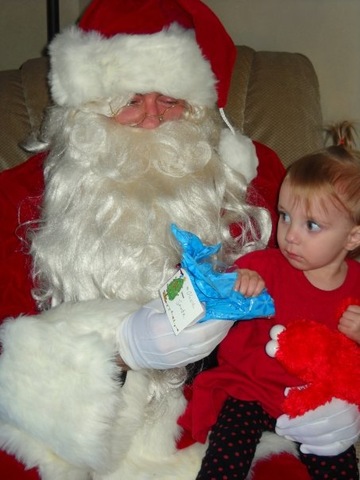 My First Time Meeting Santa
