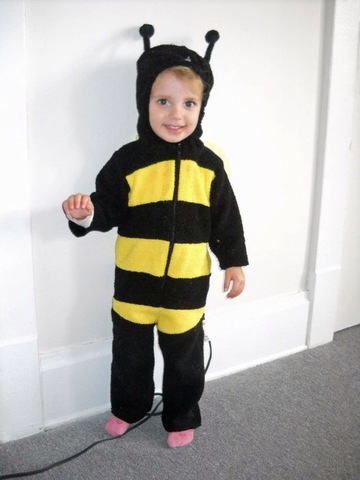 Halloween - I was the cutest bee!