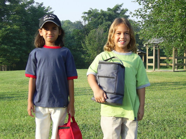 El primer dia de asisti escuela en Spring Garde Waldorf School