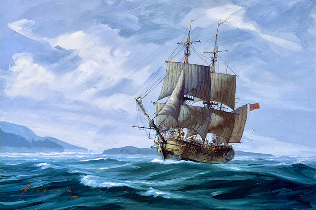 George vanourour returned to hawaii