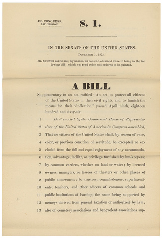 Civil Rights Act of 1875