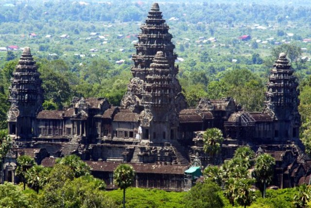 Angkor Wat was built
