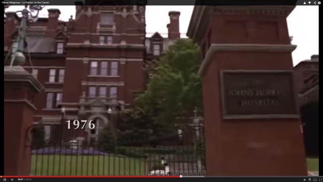 Ben se gana la especializacion en neurocirgia en johns hopkins