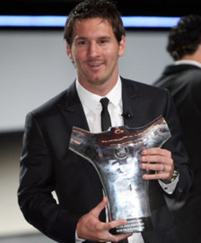won the award for best player in Europe