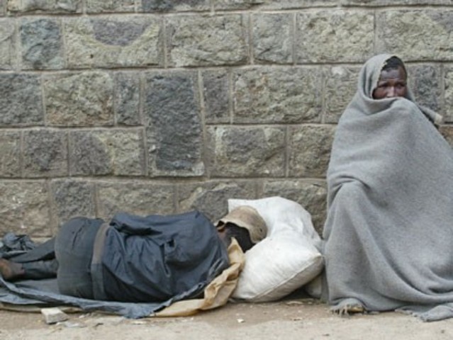 Number of homeless people in NYC about 15,00